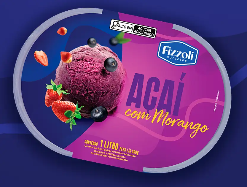 Açaí com Morango