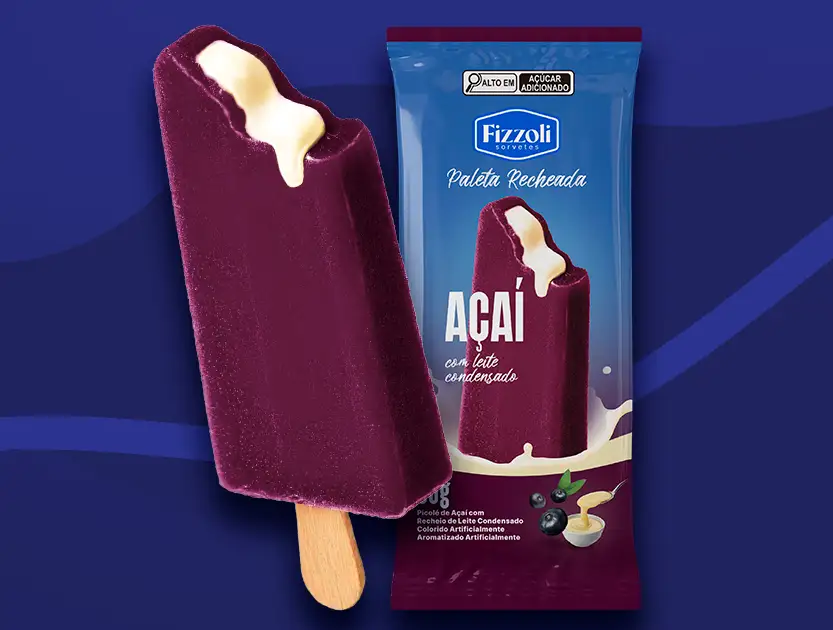 Açaí com Leite Condensado
