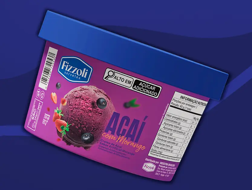 Açaí com Morango