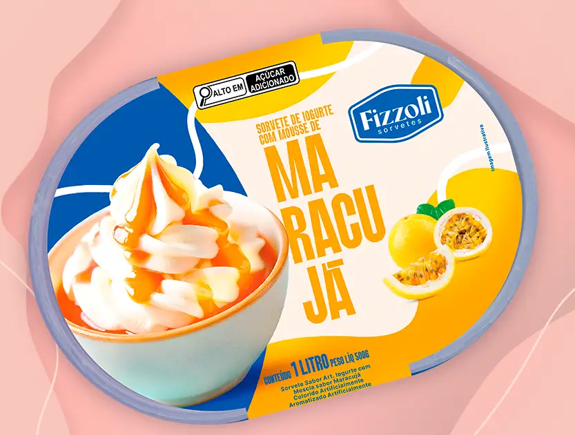 Pote de Mousse de Macaru já