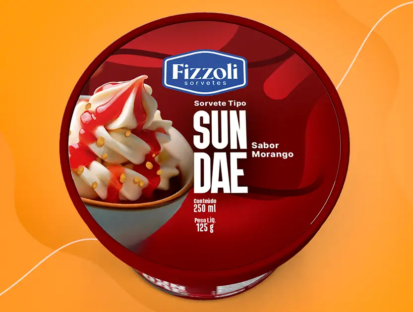 Sundae de Morango